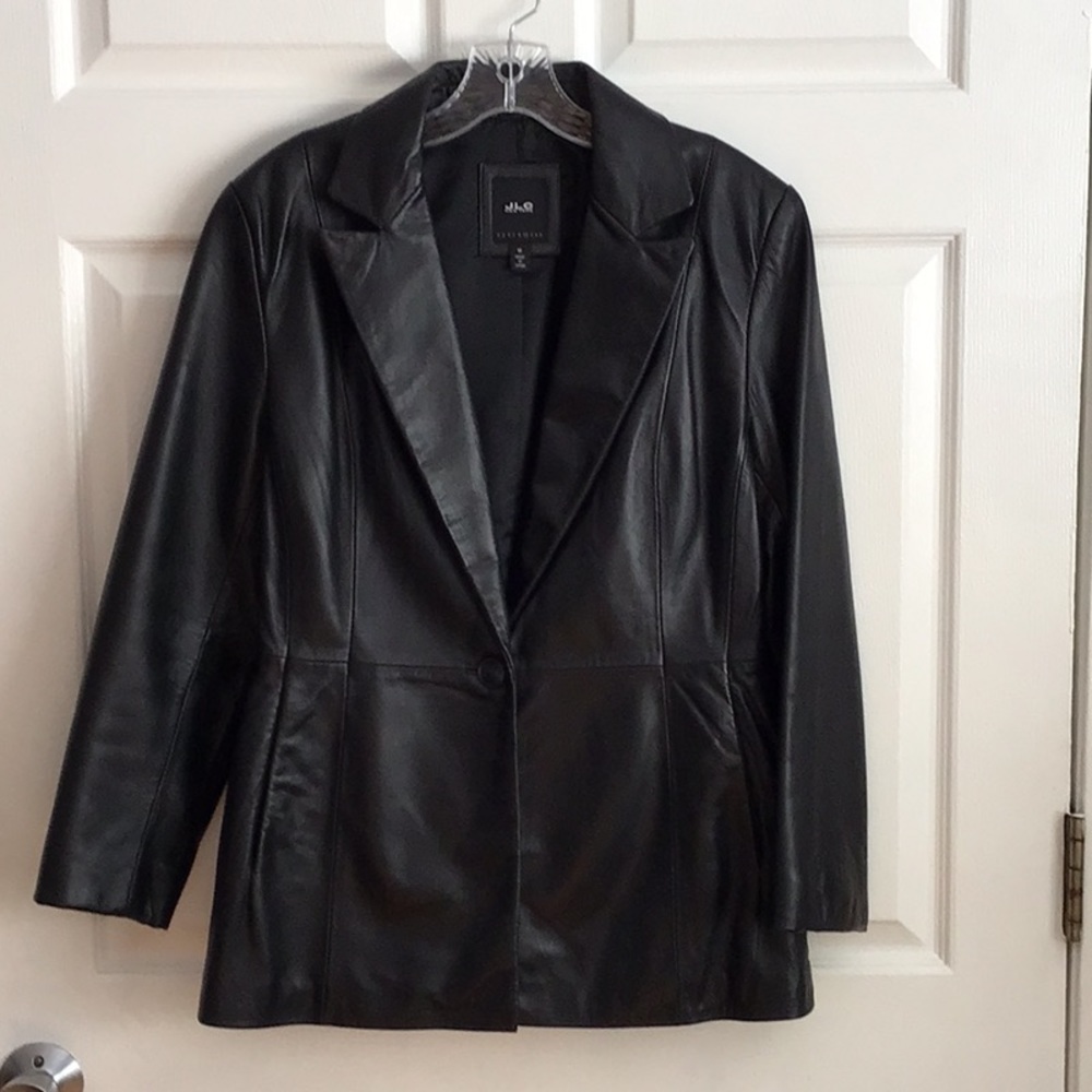 🔥🔥TAKE 50% OFF LIST PRICE 🔥🔥      JLC.                     LEATHER BLAZER